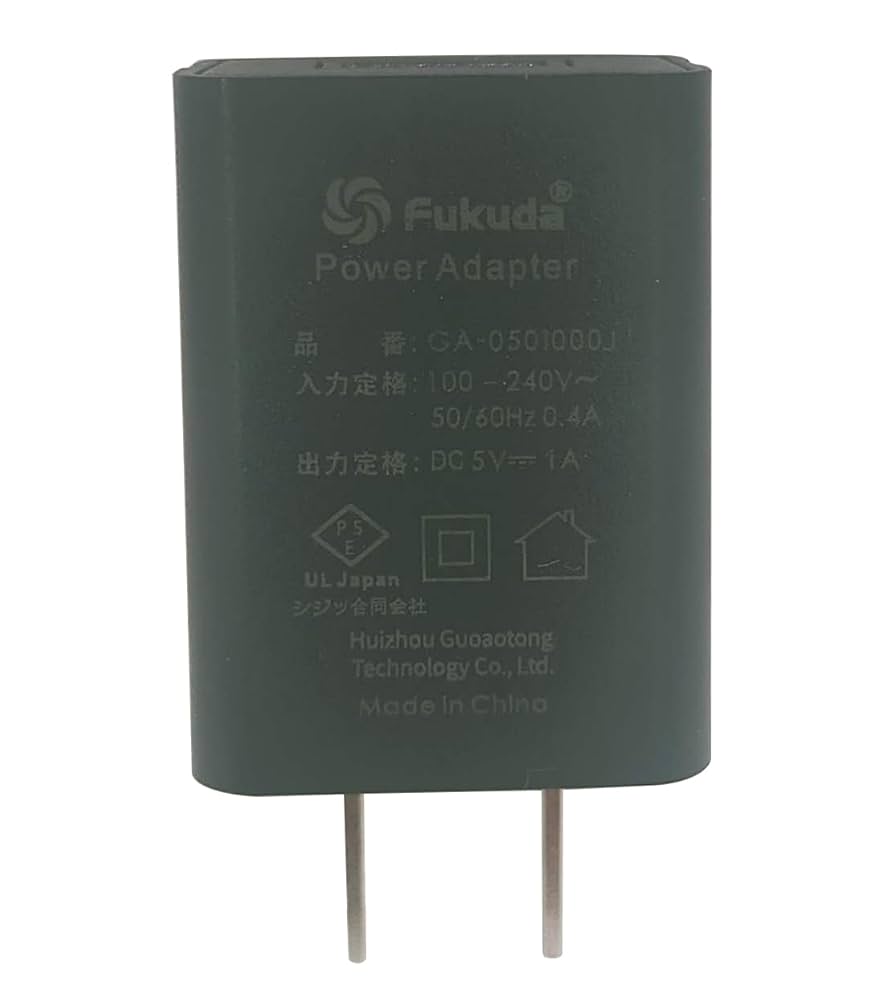 Amazon.co.jp: PSE認証☆ACアダプター 1A FUKUDA福田 フクダ